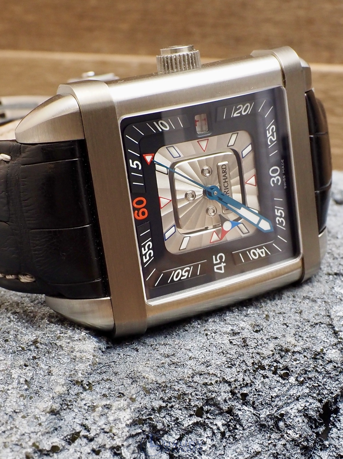 Jean Richard Paramount Time Square Watch 99.99% LNIB Manufacturer